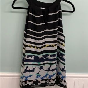 Tank top with bow front